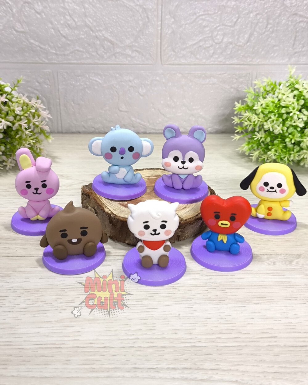 Kit Fofitos Kawaii BT21