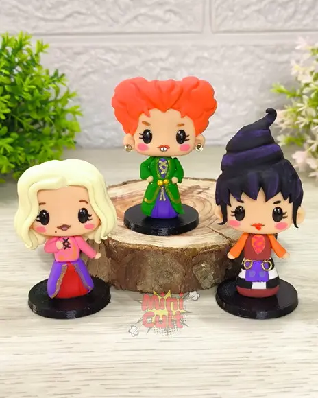 Kit Fofitos Kawaii Abracadabra / Irmãs Sanderson
