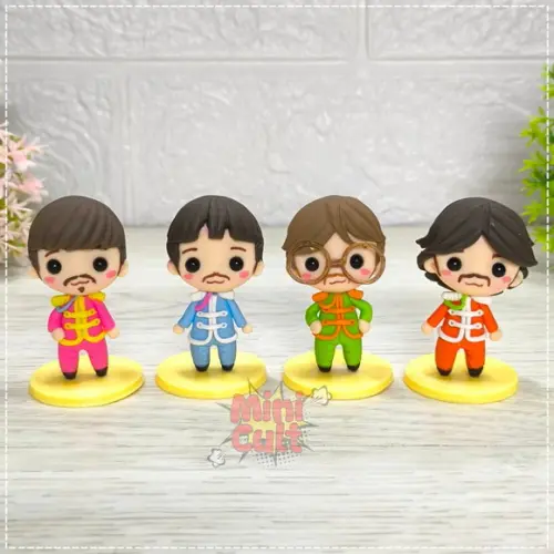 Kit Fofitos Kawaii Beatles Sargent Peppers