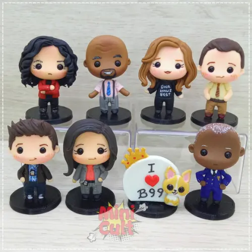Fofitos Kawaii Brooklyn 99 (unitário)