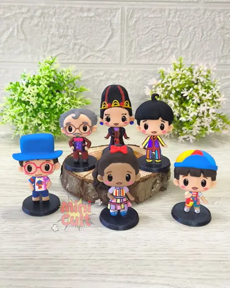 Fofitos Kawaii Castelo Rá-tim-bum (unitário)