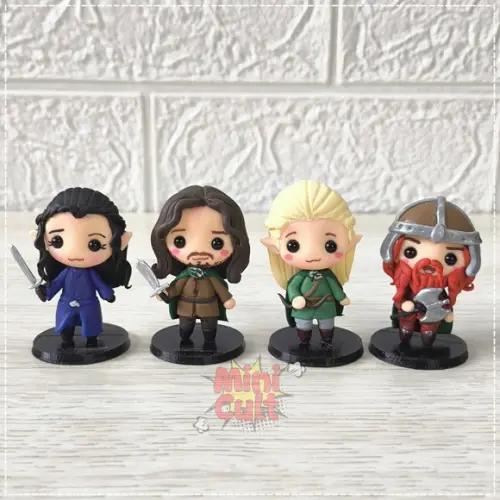 Fofitos Kawaii o Senhor dos Anéis (unitário)