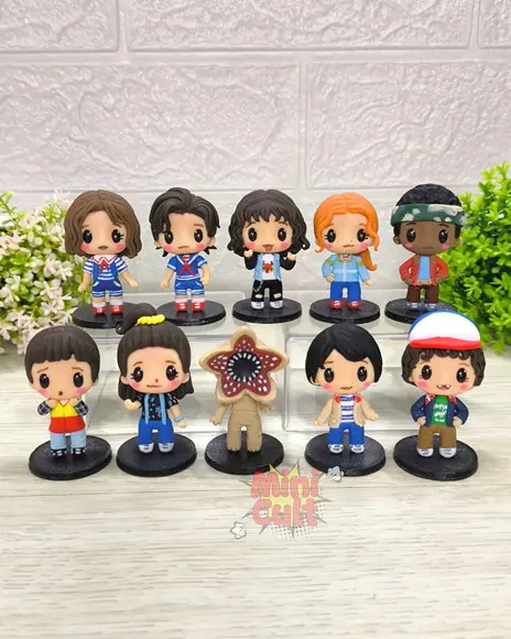 Fofitos Kawaii Stranger Things (unitário)