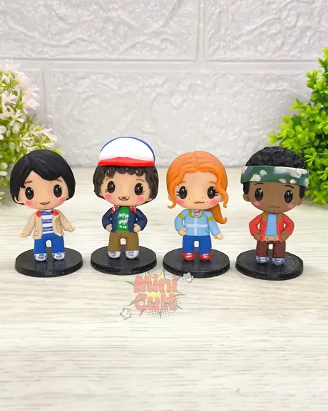 Fofitos Kawaii Stranger Things (unitário)