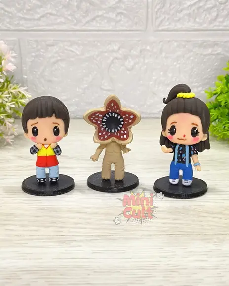 Fofitos Kawaii Stranger Things (unitário)