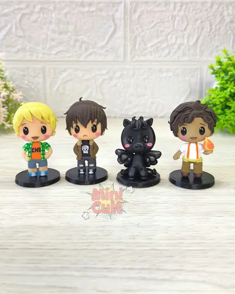 Fofitos Kawaii Percy Jackson / os Herois do Olimpo (unitário