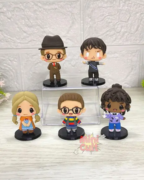 Fofitos Kawaii Stranger Things Temporada 5 (unitário)