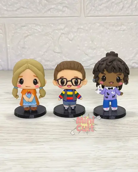 Fofitos Kawaii Stranger Things Temporada 5 (unitário)