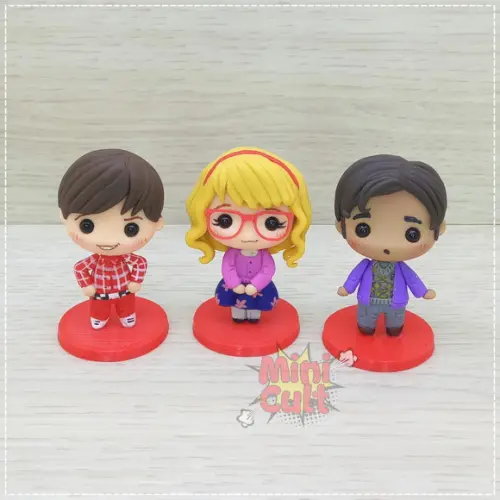 Fofitos Kawaii The Big Bang Theory (unitário)