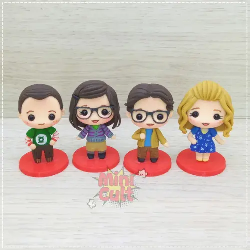 Fofitos Kawaii The Big Bang Theory (unitário)
