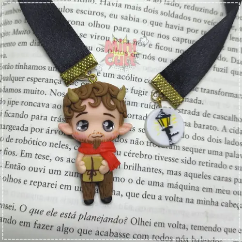 Marcador de Páginas Sr. Tumnus - as Crônicas de Nárnia