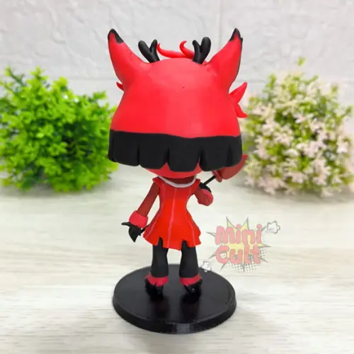 Mini Cult Alastor, o Demônio do Rádio - Hazbin Hotel