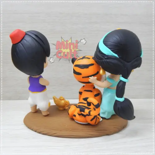 Mini Cult Aladdin, Jasmine e Rajah - Aladdin