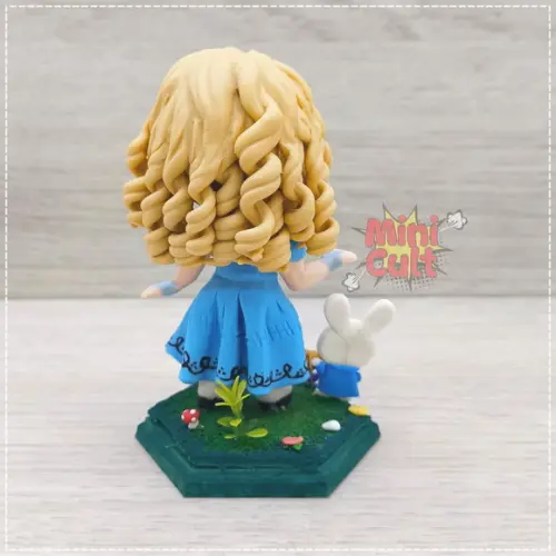 Mini Cult Alice e Coelho - Alice no País das Maravilhas (Tim Bur
