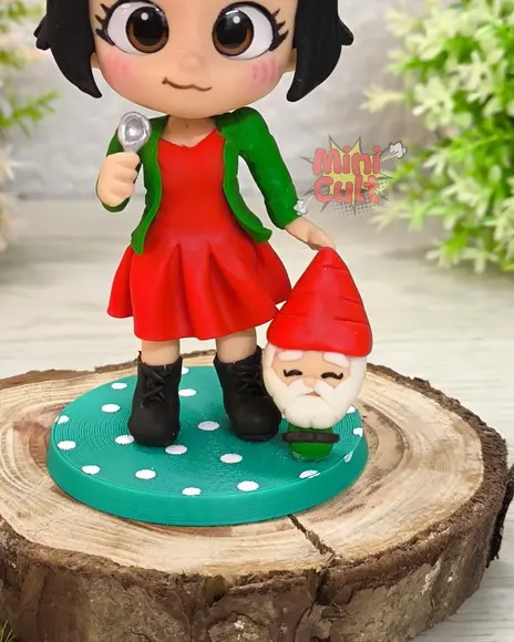 Mini Cult Amélie Poulain + Gnomo Viajante