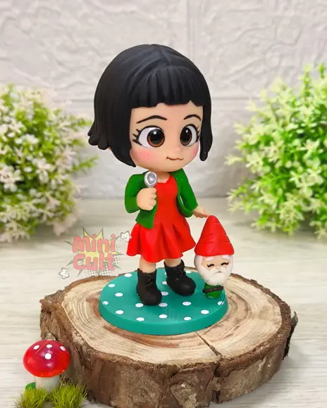 Mini Cult Amélie Poulain + Gnomo Viajante