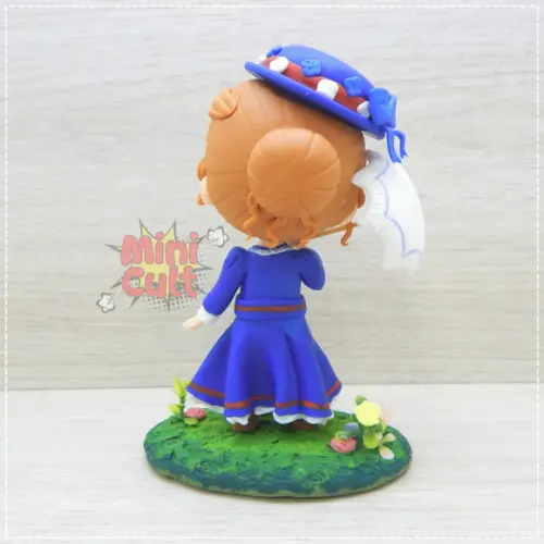 Mini Cult Anne com Vestido Azul - Anne With An e