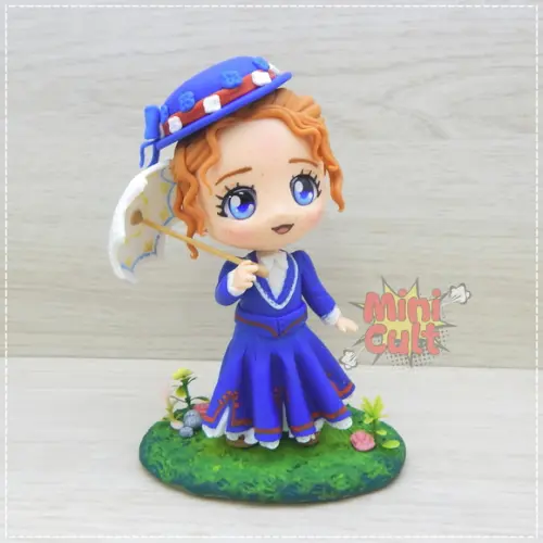 Mini Cult Anne com Vestido Azul - Anne With An e