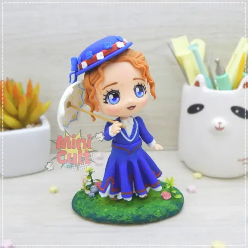 Mini Cult Anne com Vestido Azul - Anne With An e