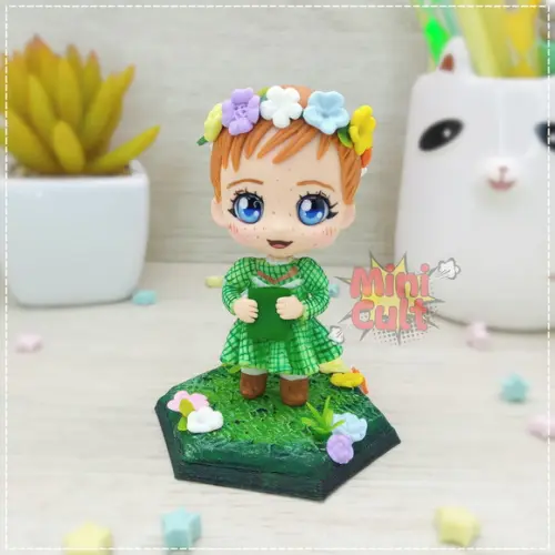 Mini Cult Anne Shirley com Cabelo Curto - Anne With An e