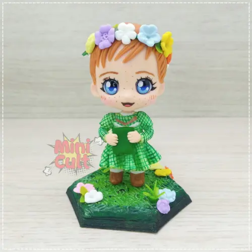 Mini Cult Anne Shirley com Cabelo Curto - Anne With An e
