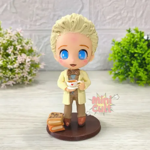 Mini Cult Aziraphale - Good Omens / Belas Maldições