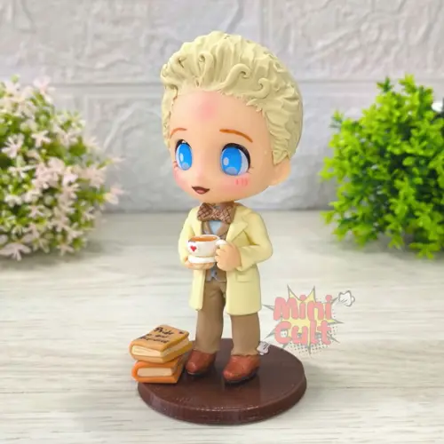 Mini Cult Aziraphale - Good Omens / Belas Maldições