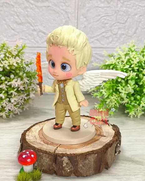 Mini Cult Aziraphale com Asas - Good Omens
