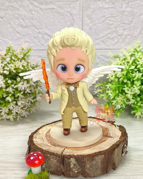 Mini Cult Aziraphale com Asas - Good Omens