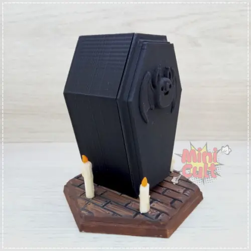 Mini Cult Drácula com Caixão Interativo