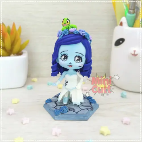 Mini Cult Emily e Maggot / A Noiva Cadáver (Tim Burton)