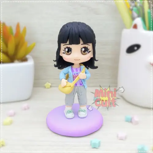 Mini Cult Erin Tieng com Bolsa de Jornais - Paper Girls