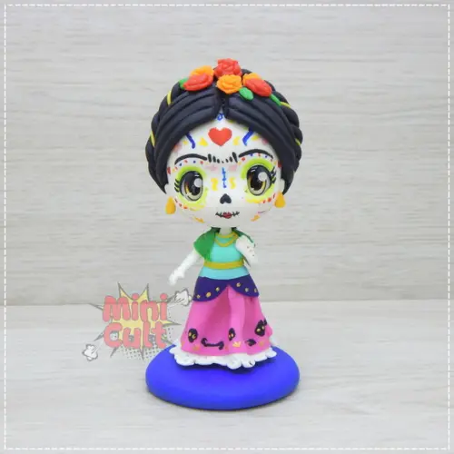 Mini Cult Frida Kahlo Catrina / Dia de Los Muertos