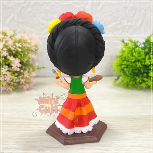 Mini Cult Frida Kahlo com Pincel e Godê