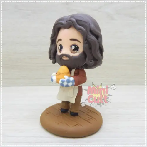 Mini Cult Hagrid e Ovo de Dragão - Harry Potter