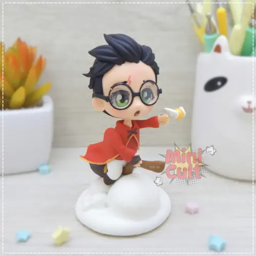 Mini Cult Harry Potter Jogando Quadribol