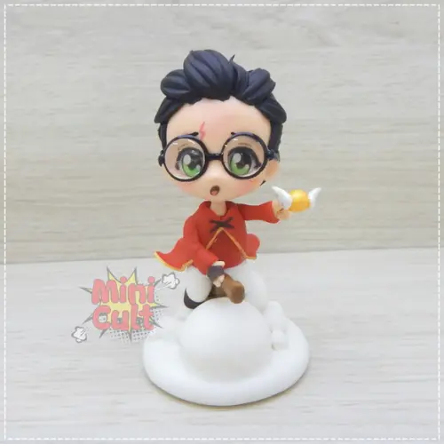 Mini Cult Harry Potter Jogando Quadribol