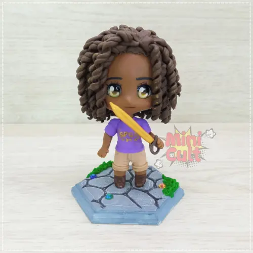 Mini Cult Hazel Levesque - os Heróis do Olimpo