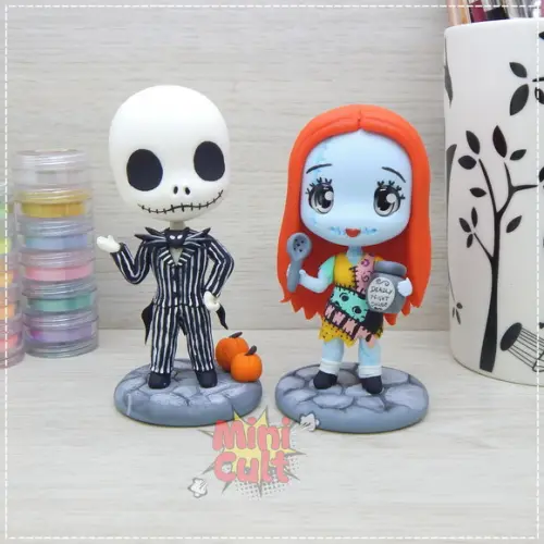 Mini Cult Jack Skellington - O Estranho Mundo de Jack (Tim Burton