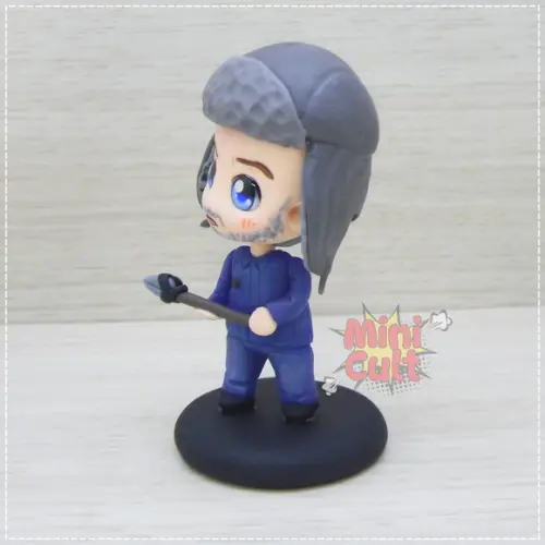 Mini Cult Jim Hopper Prisioneiro - Stranger Things 4