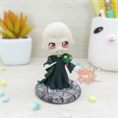 Mini Cult Lord Voldemort com Nagini - Harry Potter
