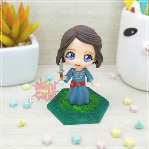 Mini Cult Lúcia Pevensie - as Crônicas de Nárnia