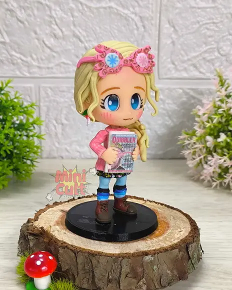Mini Cult Luna Lovegood com o Pasquim - Harry Potter