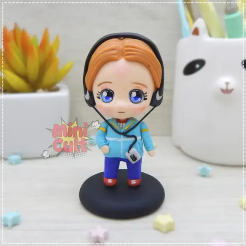 Mini Cult Max Mayfield com Walkman - Stranger Things