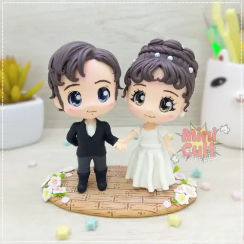 Mini Cult Mr. Darcy e Lizzy Bennet - Orgulho e Preconceito