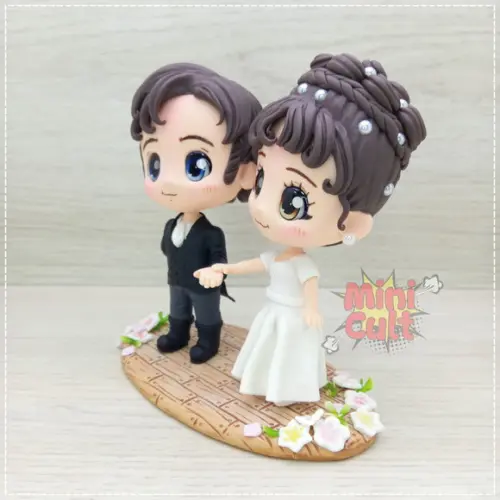 Mini Cult Mr. Darcy e Lizzy Bennet - Orgulho e Preconceito