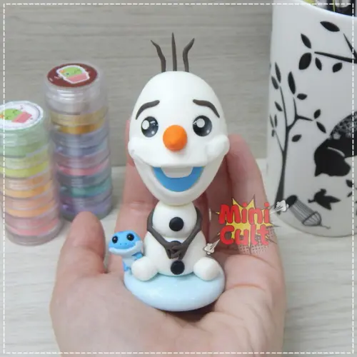 Mini Cult Olaf e Bruni - Frozen 2