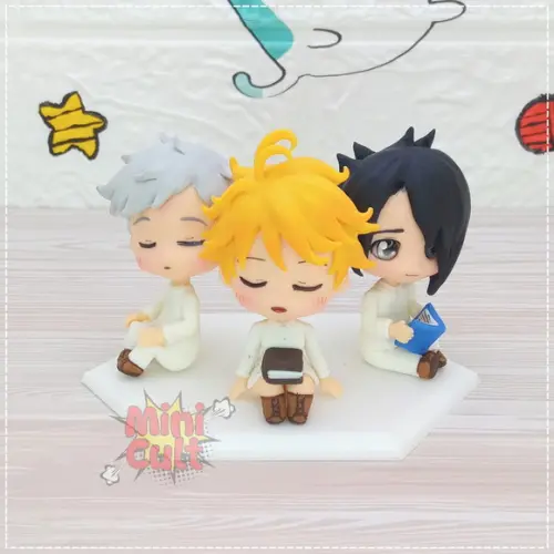 Mini Cult Norman, Emma e Ray - The Promised Neverland
