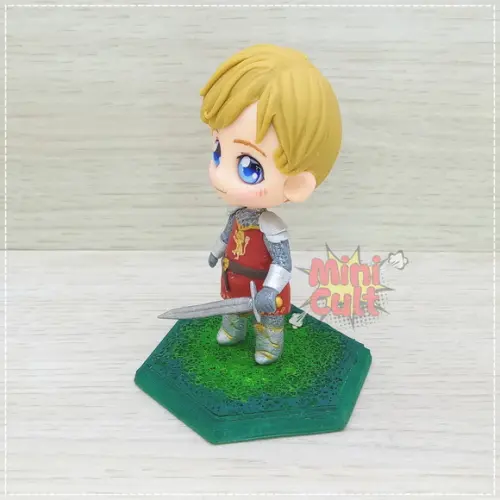 Mini Cult Pedro Pevensie Com armadura - As Crônicas de Nárnia