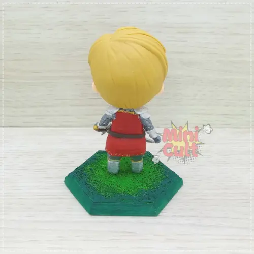 Mini Cult Pedro Pevensie Com armadura - As Crônicas de Nárnia
